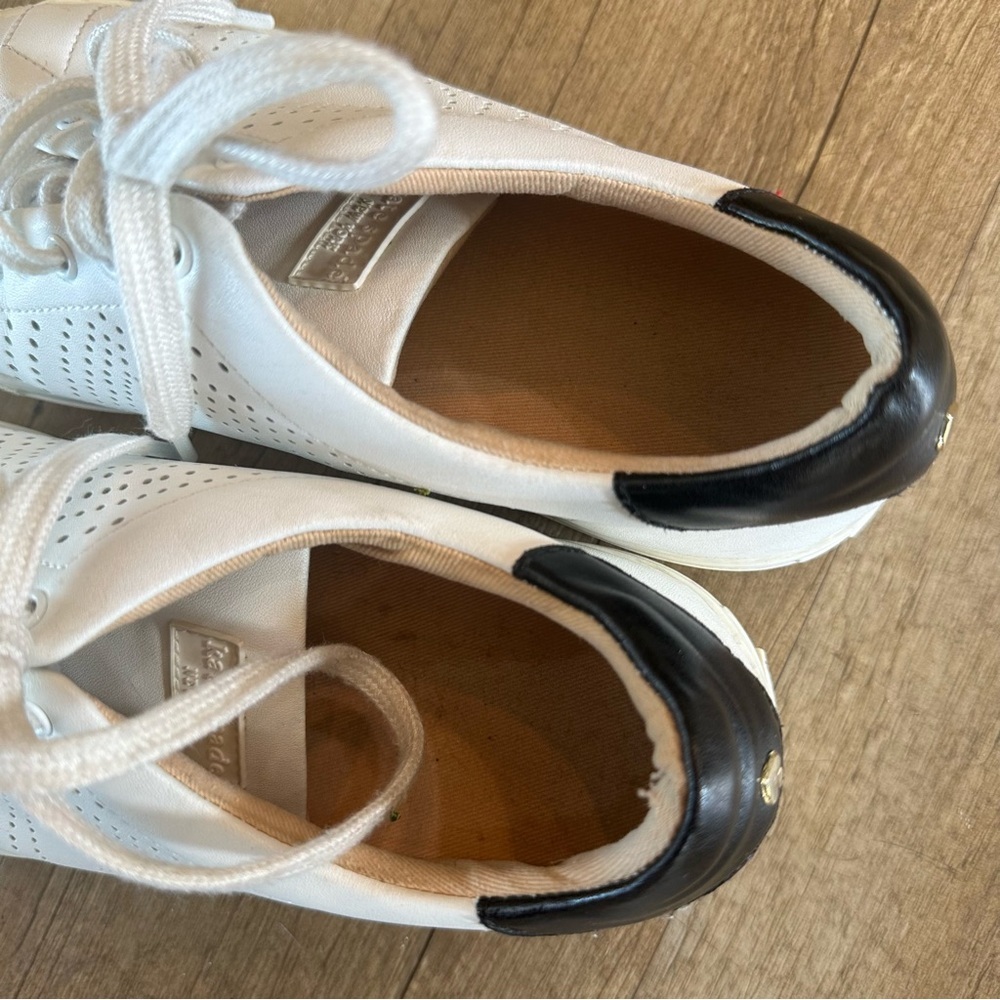 Kate Spade Ashlyn Leather Sneakers - Picture 9 of 11